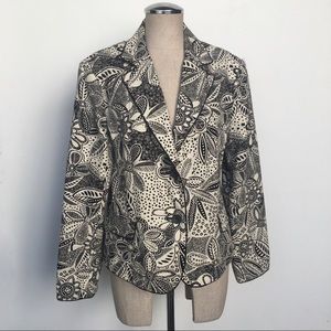 Norton Naughton Printed Blazer